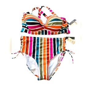 NWT Time & Tru Matching Bikini Size 2x/3x